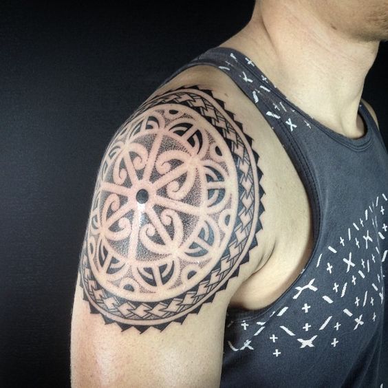 Sweet Mandala Tattoo Design