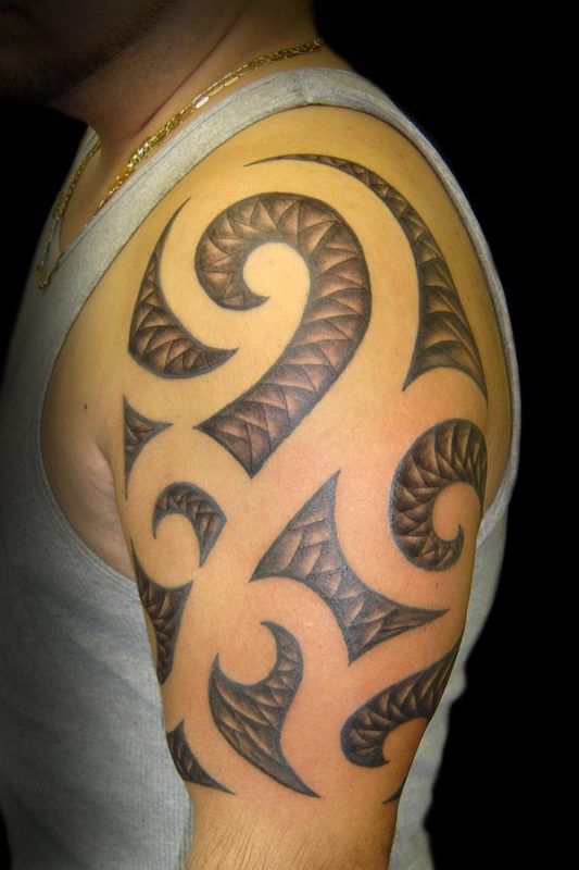 Sweet Maori Tribal Tattoo
