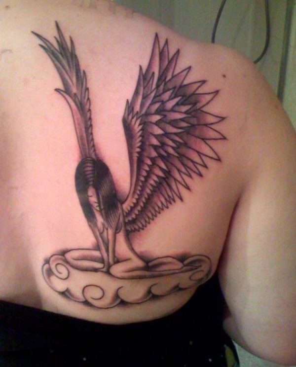 Sweet Tattoo Of Angel