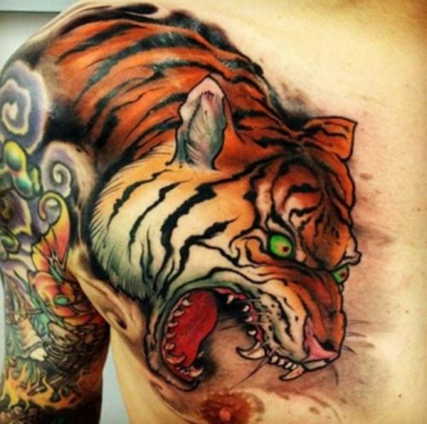 Sweet Tiger Tattoo