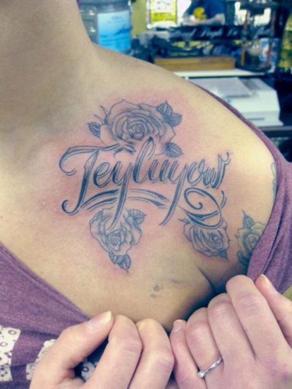 Teylayer Lettering Tattoo