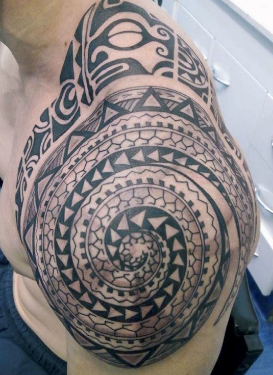 Traditional Maori Tattoo