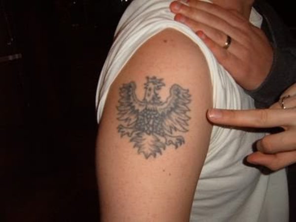 Trendy Eagle Tattoo Design