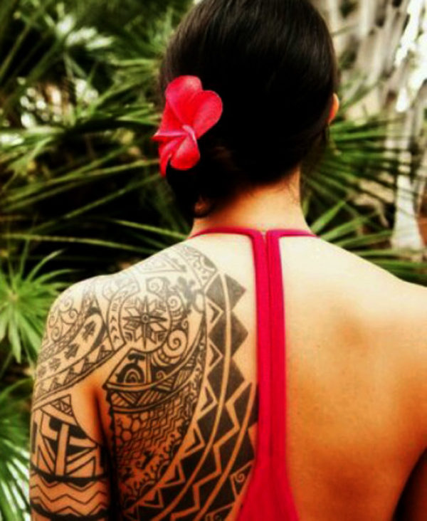 Trendy Hawaiian Tattoo