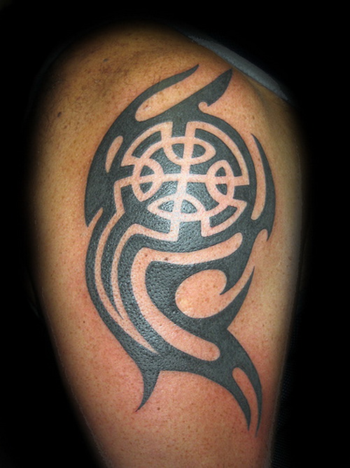 Tribal Celtic Designer Tattoo