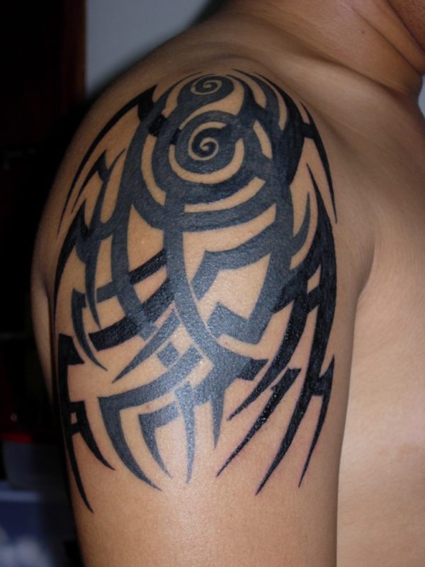 Tribal Cover Up Tattoo