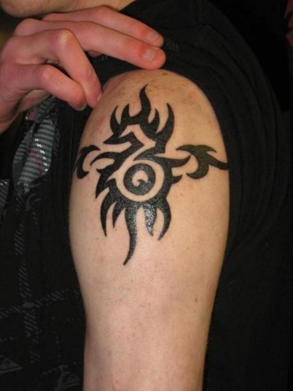 Tribal Designer Black Tattoo