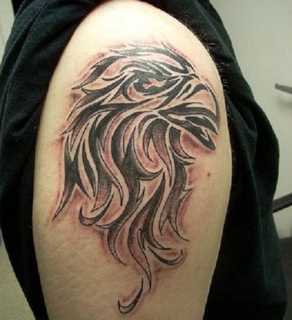 Tribal Eagle Tattoo Design