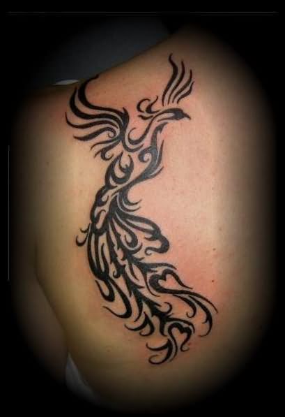 Tribal  Phoenix Tattoo