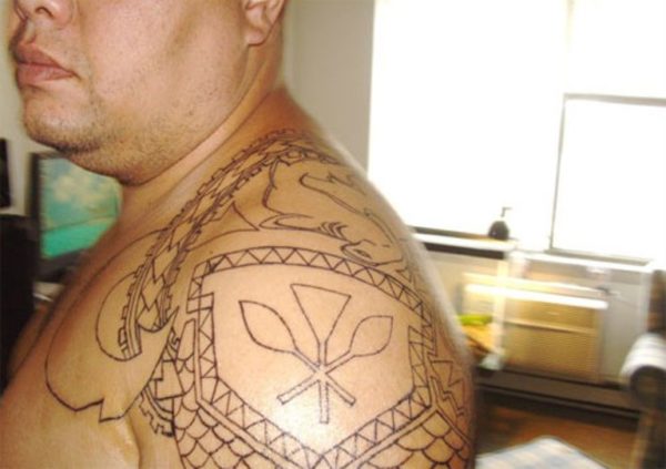 Hawaiian Tribal Tattoo