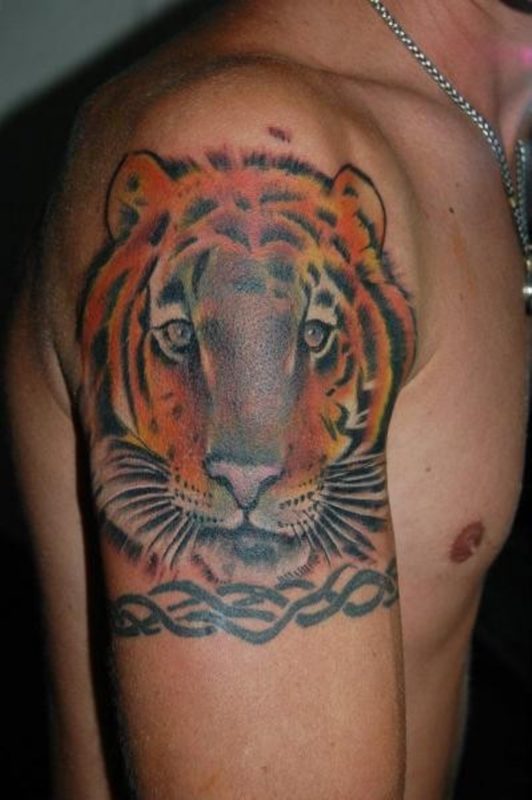 Tribal Tiger Tattoo