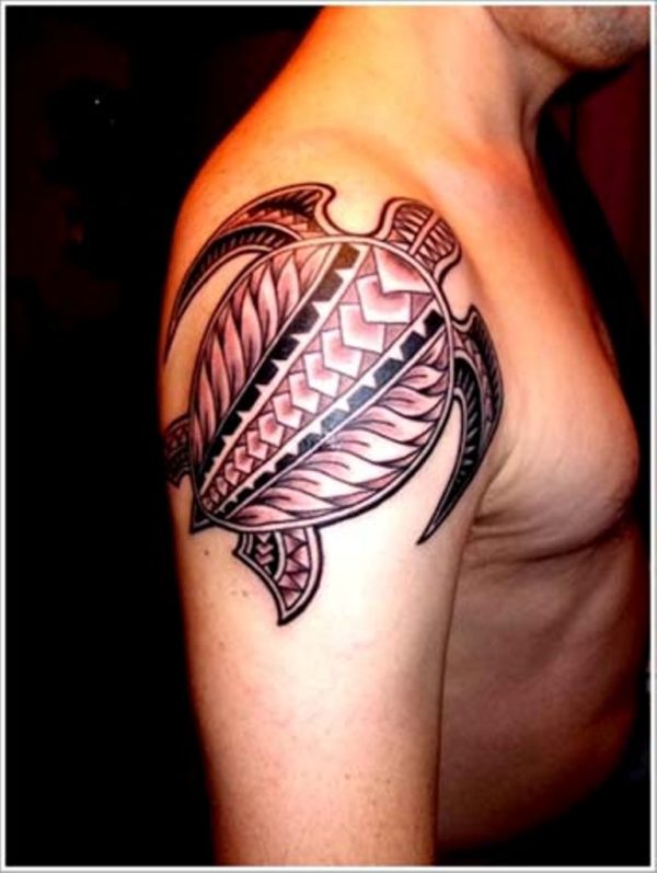 Turtle Tribal Tattoo