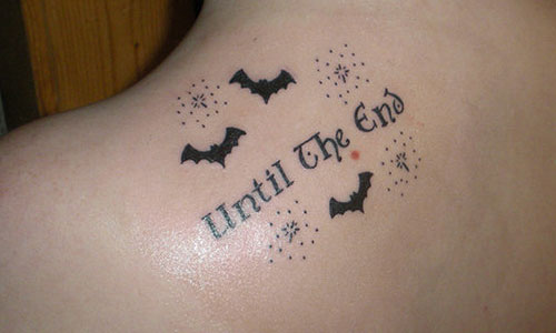 Until The End Star Tattoo
