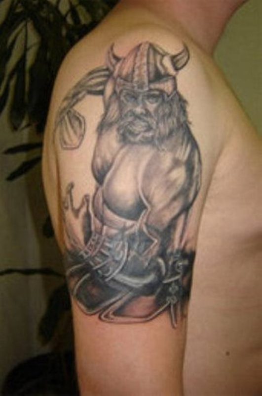 Viking Black Tattoo