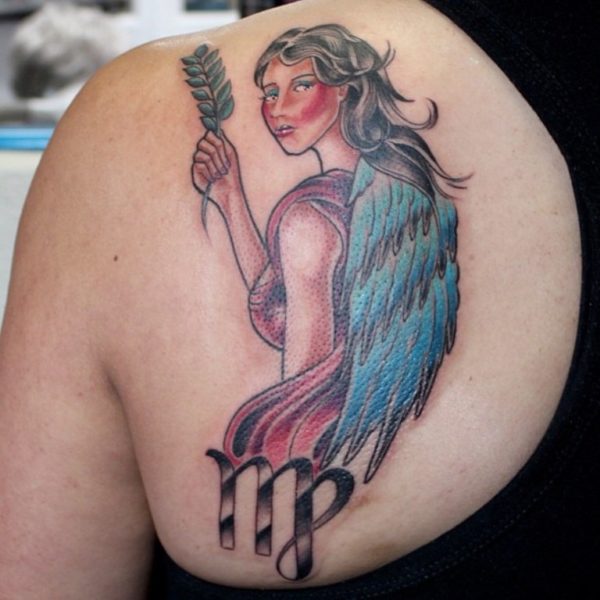 Virgo Girl Tattoo