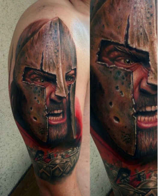 Warrior Tribal Viking Tattoo