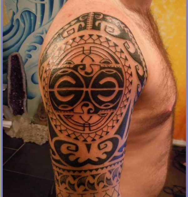 Wonderful Aztec Tattoo Design