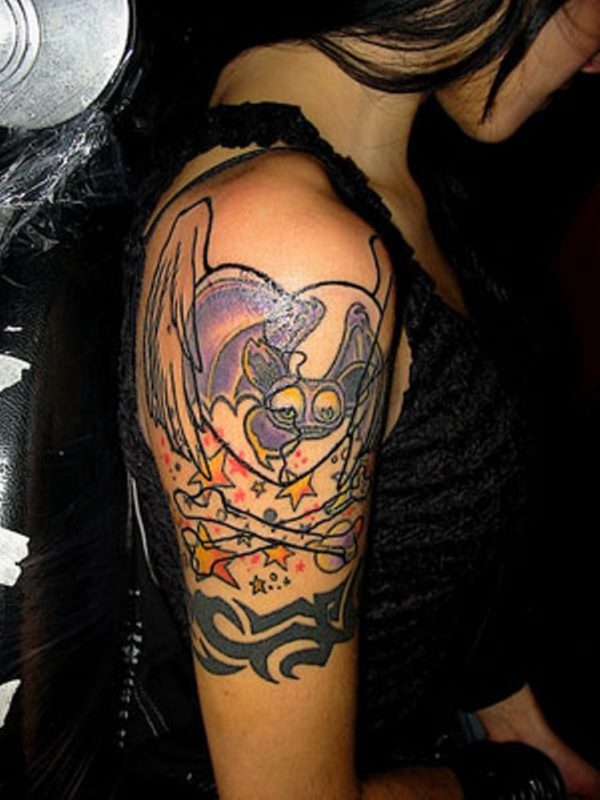 Wonderful Cover Up Tattoo Design