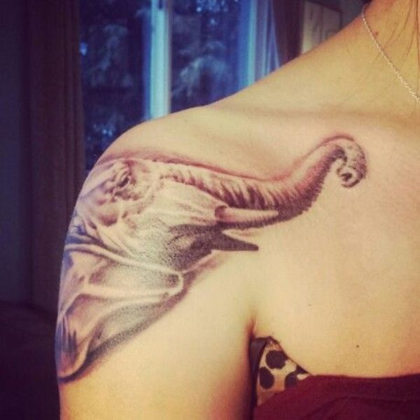 Wonderful Elephant Tattoo