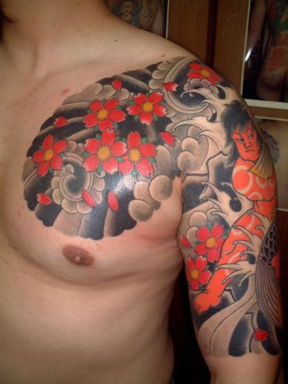 Wonderful Flower Tattoo