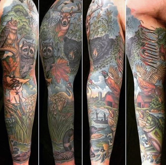 Wonderful Hunting Tattoo