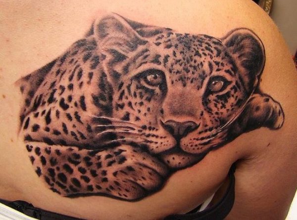 Wonderful Leopard Print Tattoo