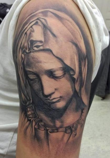 Wonderful Mother Mary Tattoo