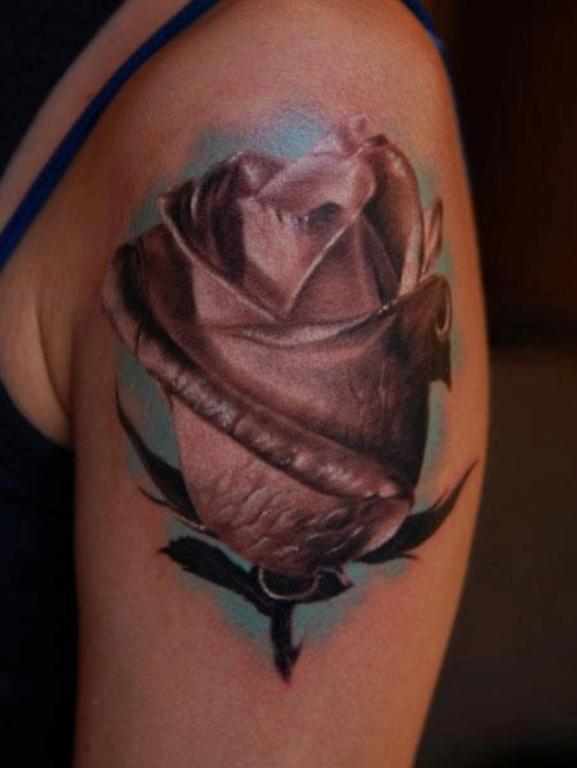 Wonderful Rose Tattoo