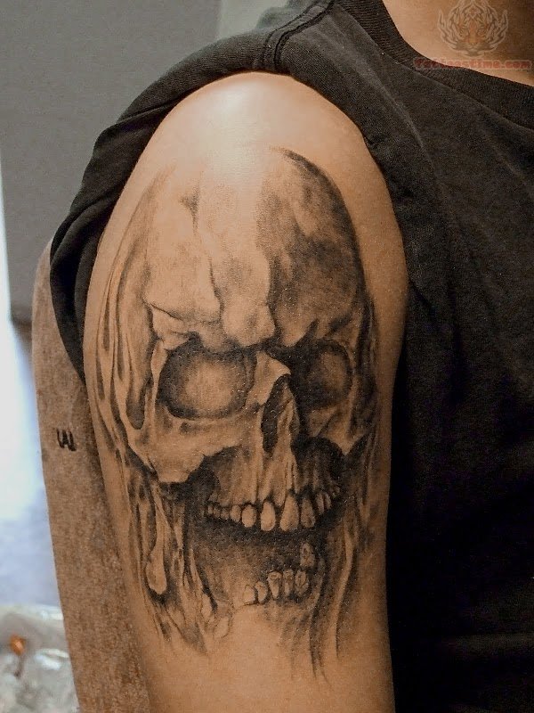 Wonderful Skull Tattoo Design