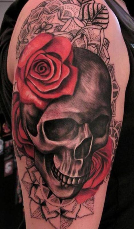 Wonderful Skull Tattoo