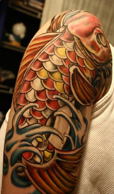 Wonderful Stylish Japanese Tattoo