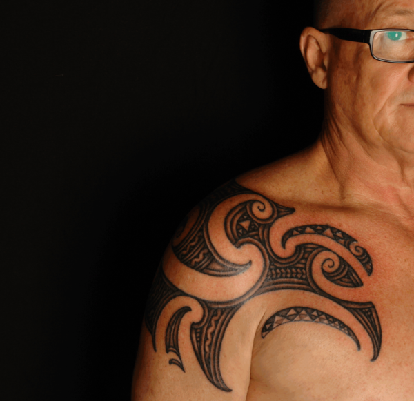 Wonderful Tribal Maori Tattoo