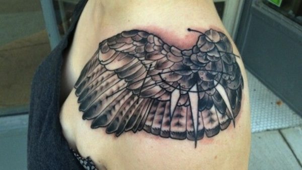 Wonderful Wings Tattoo Design