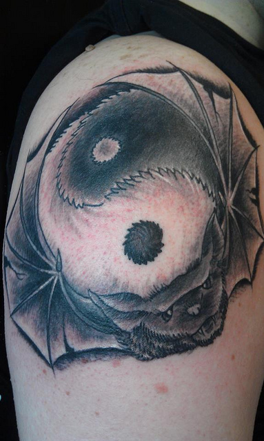 Wonderful Yin Yang Tattoo