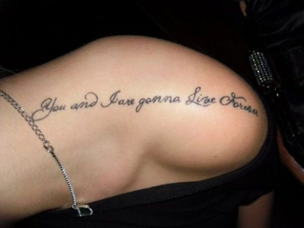 You and Quote Tattoo