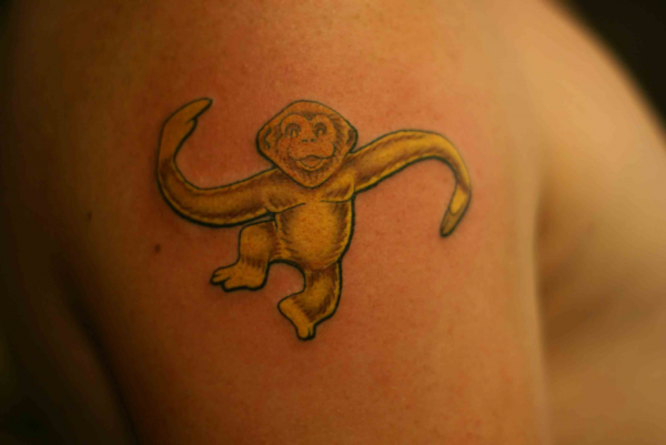 Dancing Monkey Tattoo