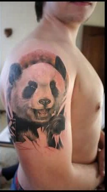 Nice Panda Tattoo